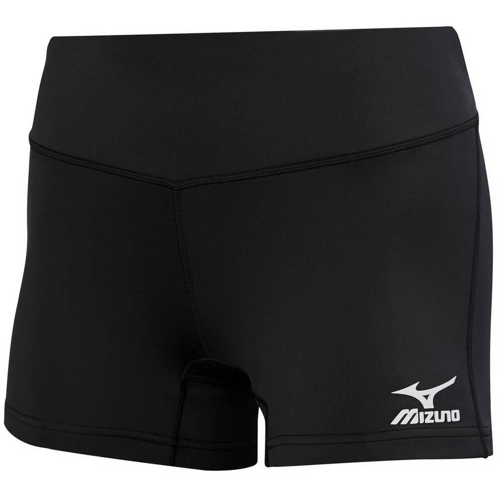 Mizuno Victory 3.5" Inseam Női Rövidnadrág Fekete/Kék VFU983571